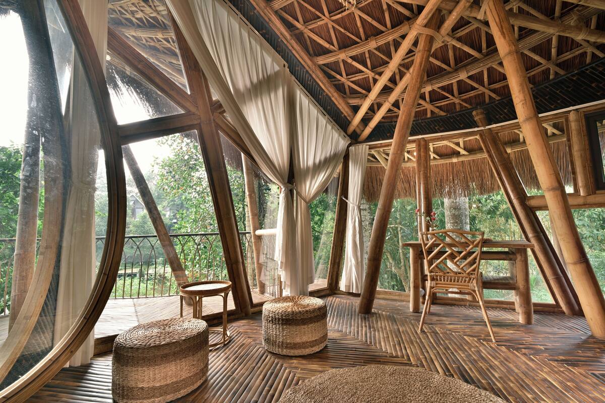 Superior Chalet, River View | Tilam berlapik, bar mini percuma, meja, Wi-fi percuma 