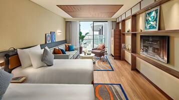 Original Twin | Minibar (free items), in-room safe, desk, laptop workspace