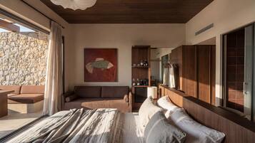 In-room safe, desk, laptop workspace, blackout curtains