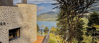 Lake views at The Ruins Private Hilltop Guesthouse