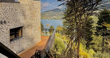 Lake views at The Ruins Private Hilltop Guesthouse