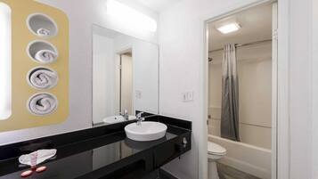 Shower, towels