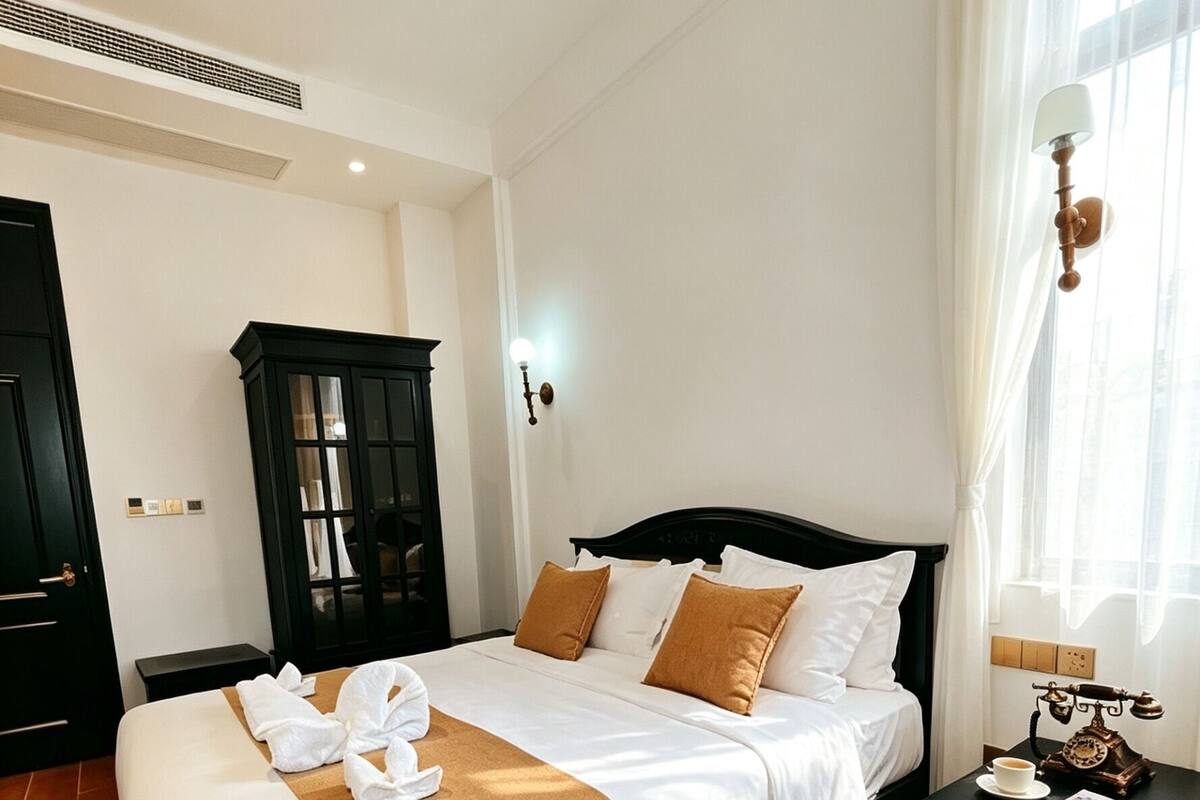 Royal Double Room | Cadar kapas Mesir, peralatan tempat tidur premium, gebar bulu kapas 