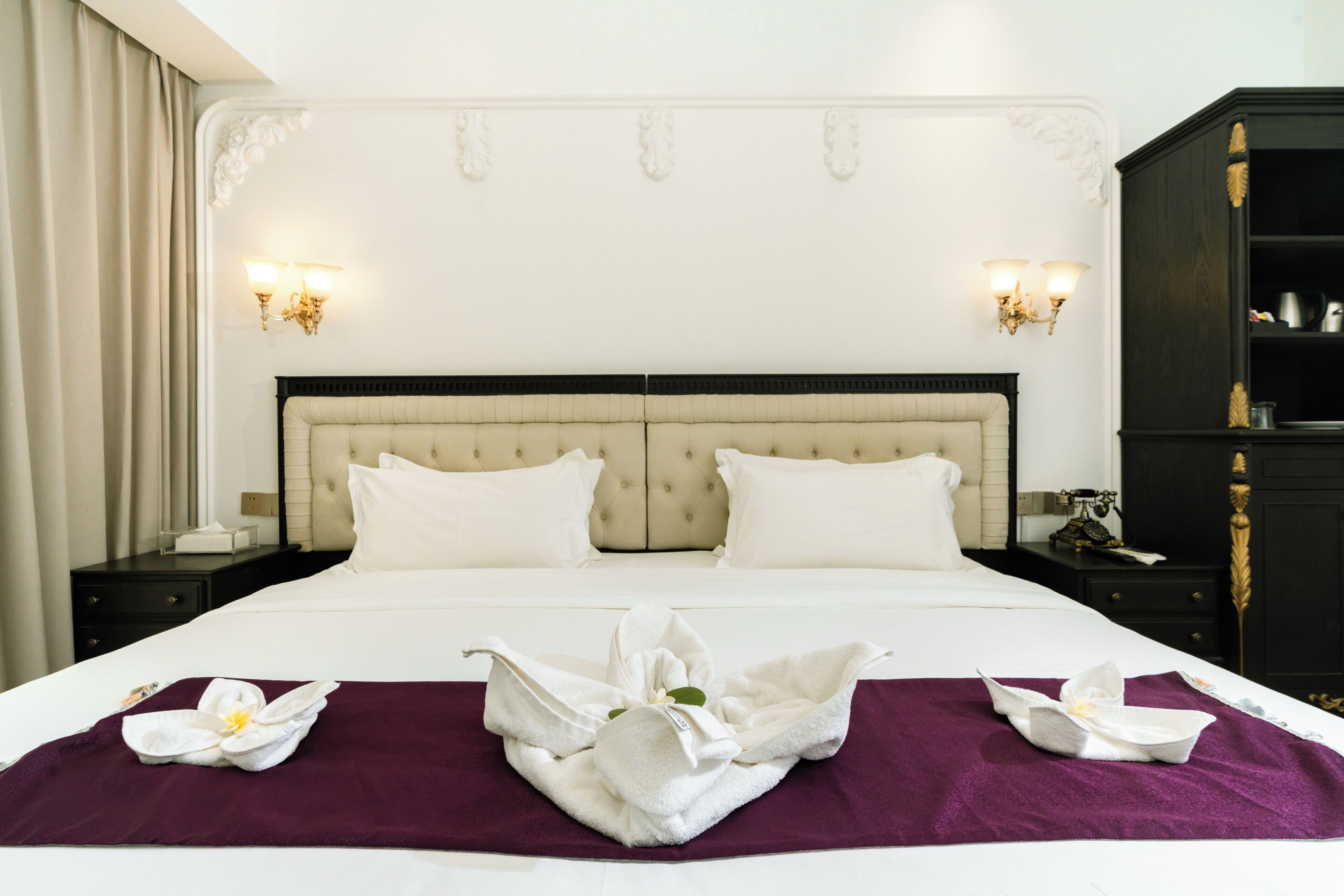 Chambre Luxe Double ou avec lits jumeaux, vue colline