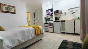 Comfort Double Room, Patio, Garden View | Iron/ironing board, free WiFi