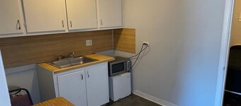 Queen Beds with Kitchenette