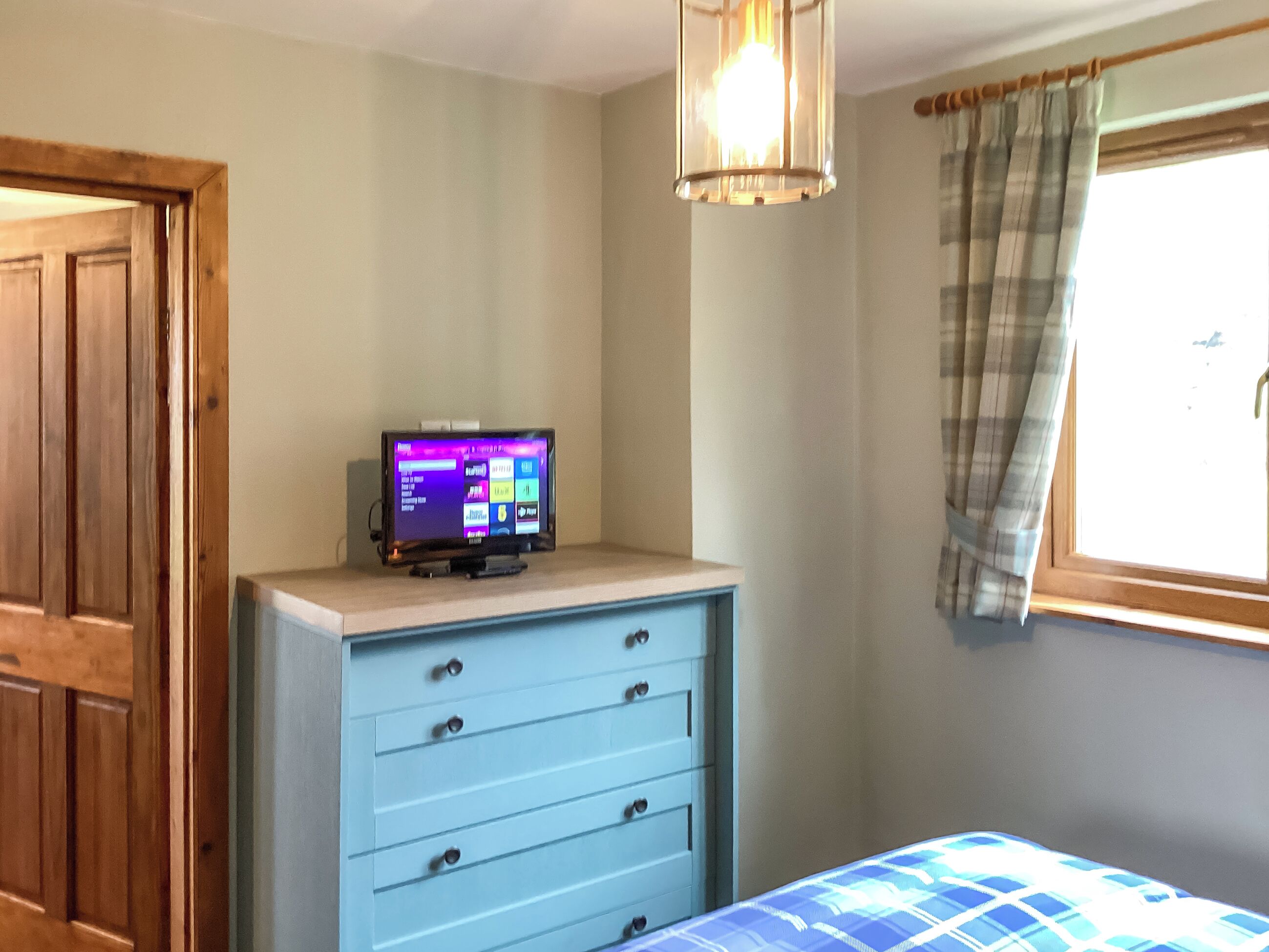 Double bedroom | Sutherland Cabin, Brora