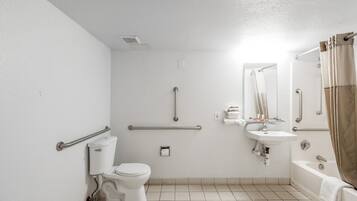 Shower, towels