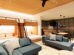 ヴィラ バルコニー プールビュー | デスク、WiFi (無料)