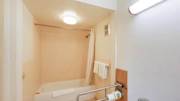 Een douche, een haardroger