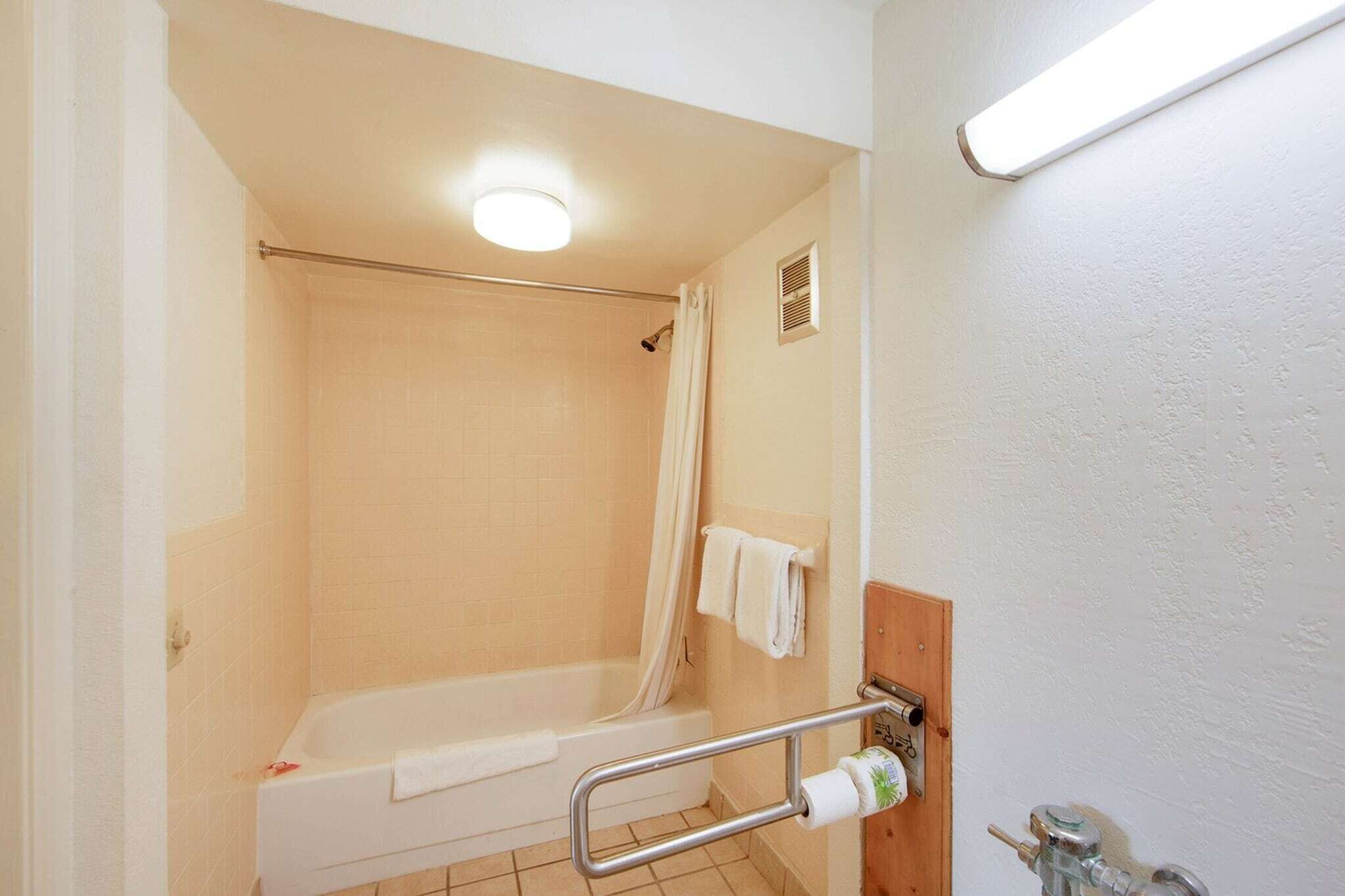 Shower, hair dryer