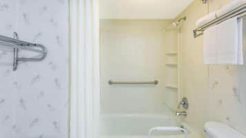 Shower, hair dryer