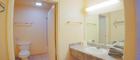 Shower, hair dryer