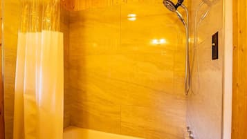 Shower, hair dryer