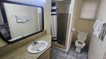 Shower, towels