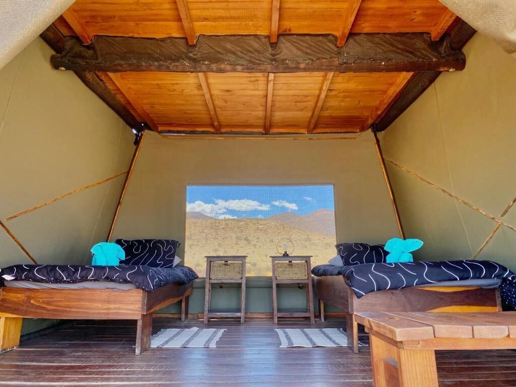 Chalet superior, vista al desierto | Ropa de cama 