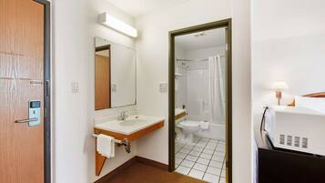 Shower, towels