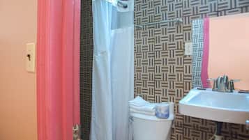 Shower, towels
