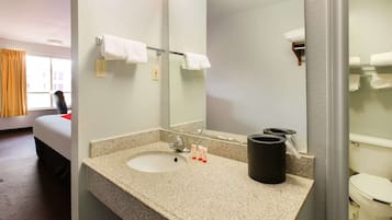 Shower, hair dryer
