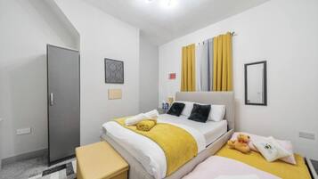2 bedrooms, free WiFi, bed sheets