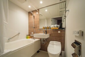 Double Room, Non Smoking | Bathroom - Tabino Hotel Base Takayama Staion (Takayama)