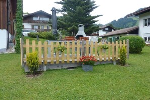 Outdoor dining - Holiday apartment with 1 bedroom (Obermaiselstein)