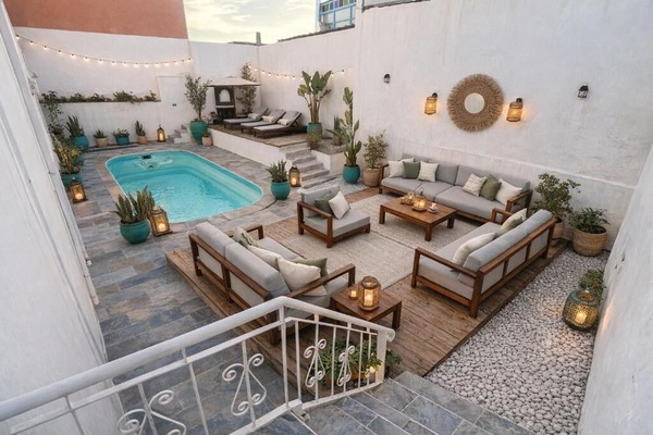 Outdoor pool