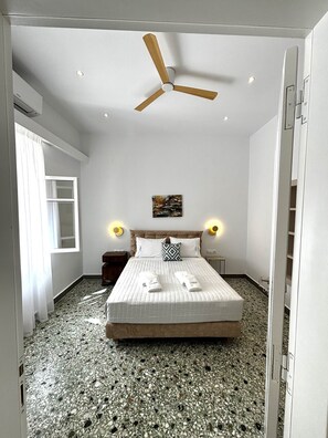 Room - Larimar: a tranquil & luxurious 3-bedroom apartment at the heart of Rethymno. (Rethymno)