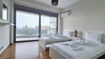 Apartemen, balkon, pemandangan laut | Wi-Fi gratis