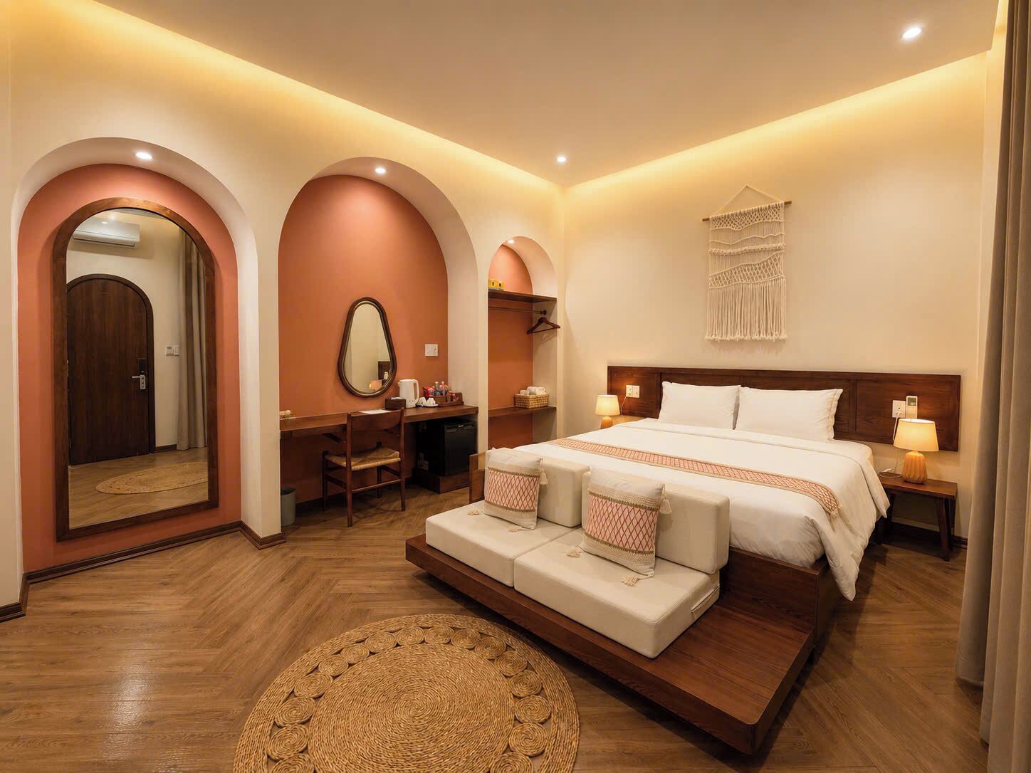 Minibar, wifi gratis y ropa de cama 