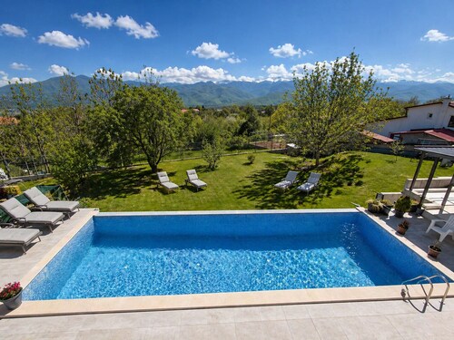 Luxury Hillside Villa with Pool, Terraces & Stunning Views