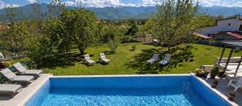 Luxury Hillside Villa with Pool, Terraces & Stunning Views