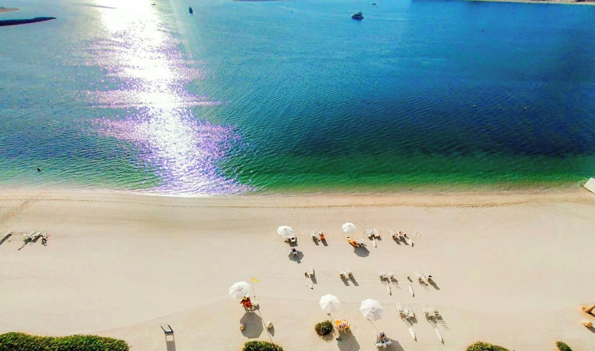 On the beach
