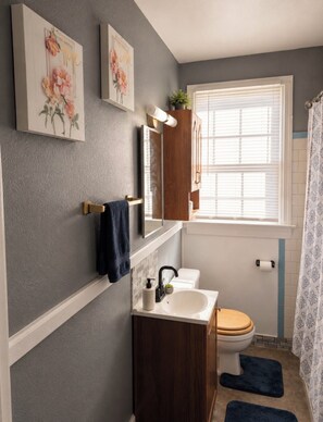 Toallas y papel de baño 