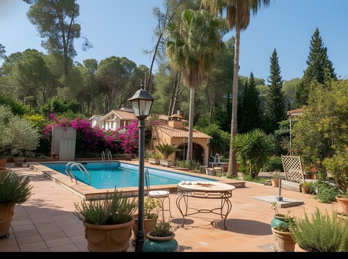 Holiday Home 'Cova Negra Nature' with Mountain Views, Shared Pool and Air Conditioning