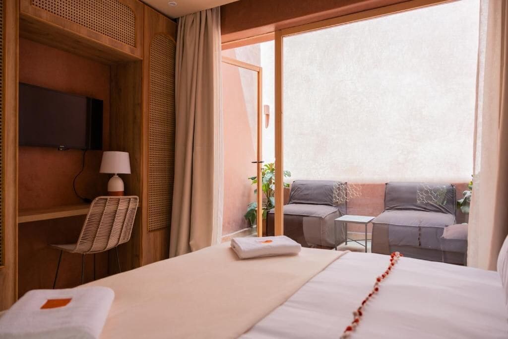 Habitación doble, 1 cama de matrimonio, balcón