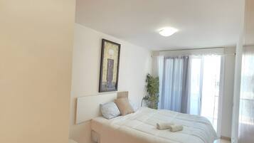 1 dormitorio, wifi, ropa de cama