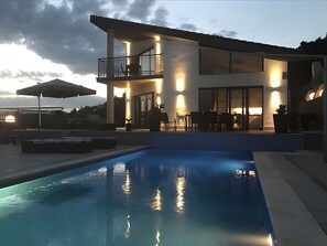 Pool - Holiday Home 'Blau' with Sea Views, Wi-Fi and Air Conditioning (Lloret Blau)