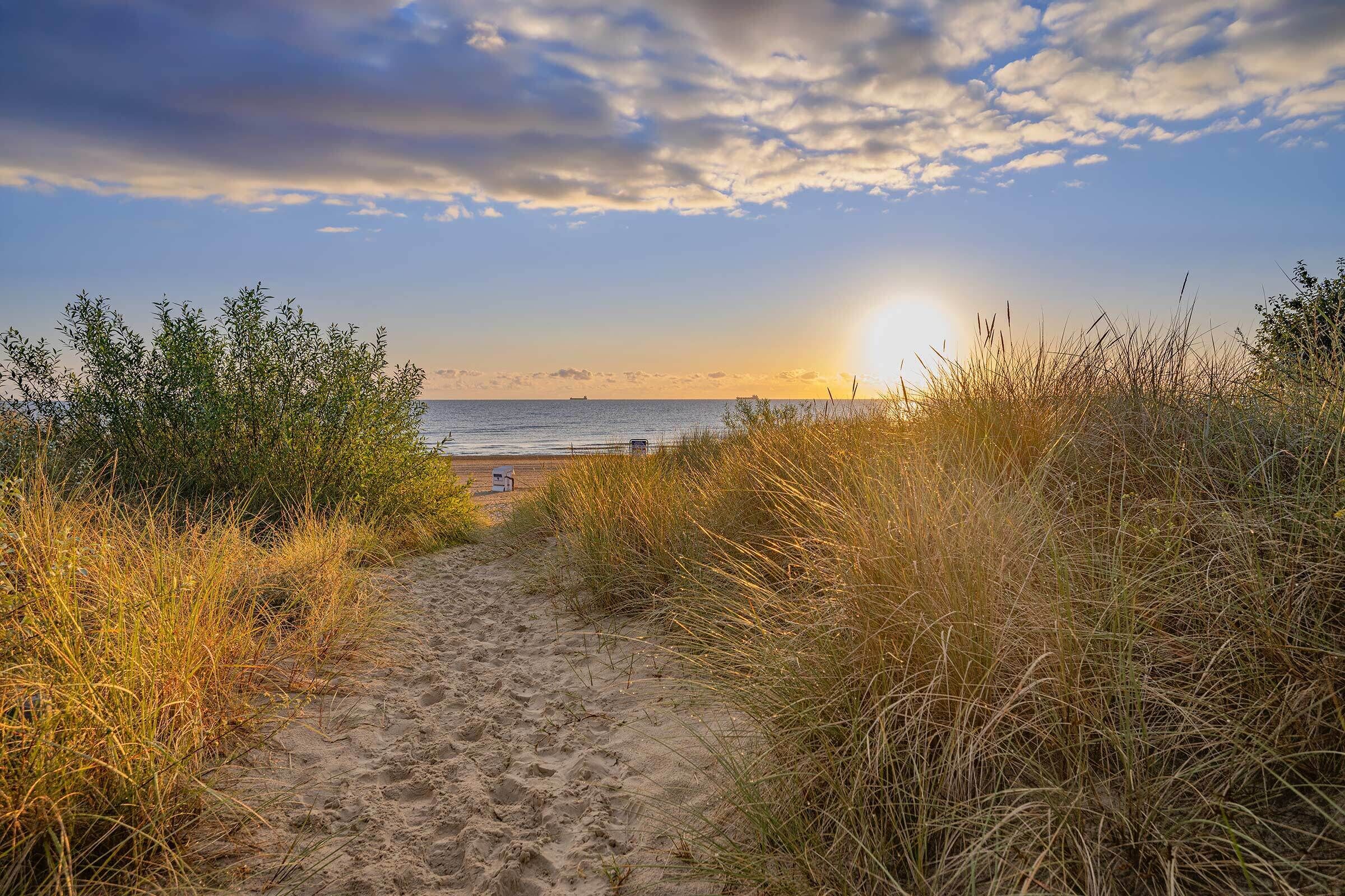 In Strandnähe