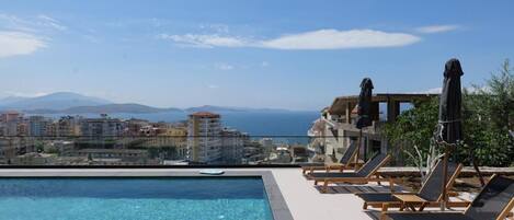 Seasonal outdoor pool
