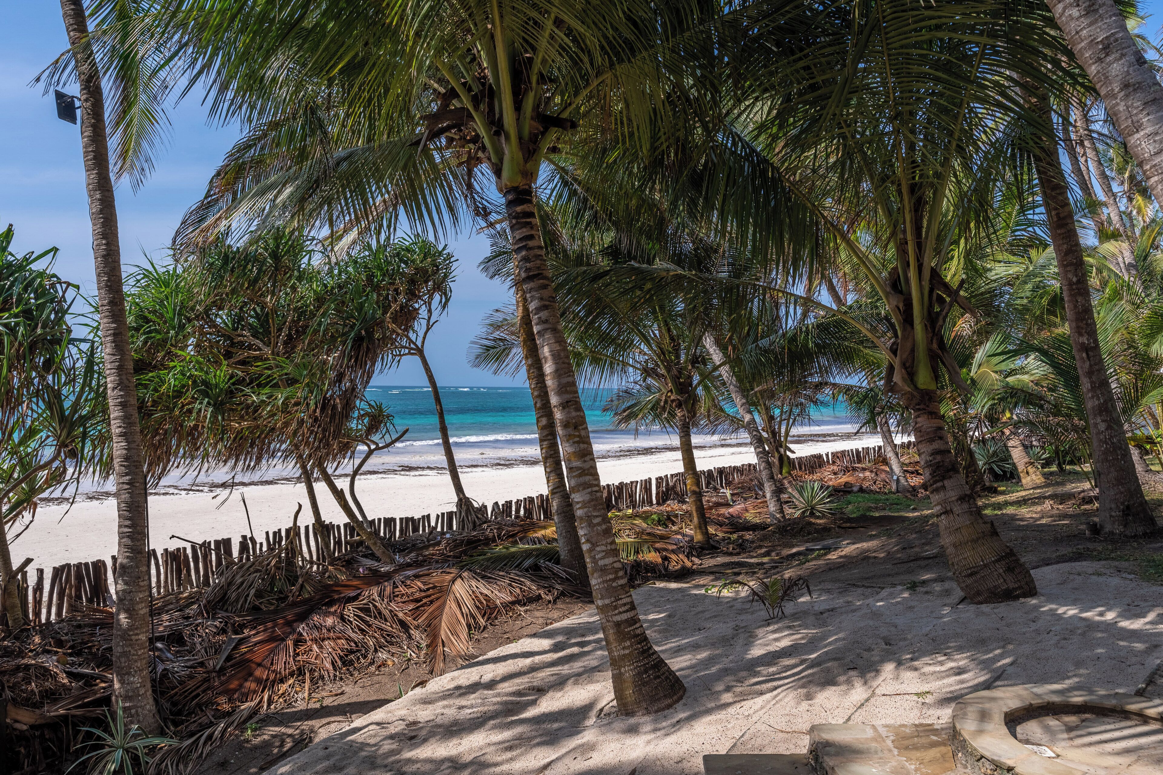 Sun loungers, beach towels