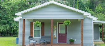 Cozy 2-bedroom house nestled among the trees and surrounded by open space.