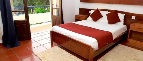 Chambre Double Deluxe, balcon, vue jardin