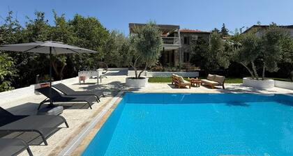 Luxury Kayaköy Villa with Private Pool, Jacuzzi & Garden