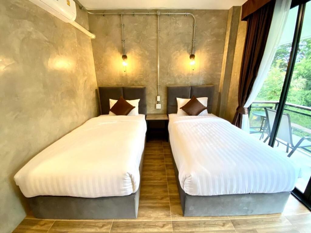Twin Room, Balcony, Park View | Free WiFi, wheelchair access