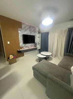 Living area - Epic Residences Apartment 1B 24 (Punta Cana)
