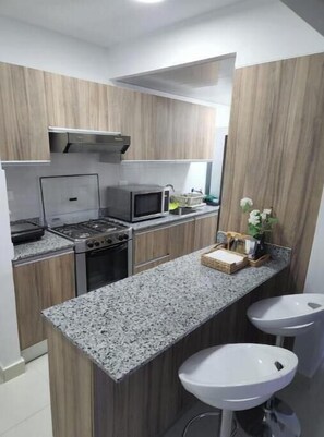 Private kitchen - Epic Residences Apartment 1B 24 (Punta Cana)