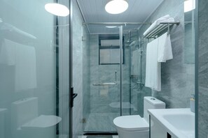 經典公寓, 城市景觀 | 浴室 | 免費盥洗用品、拖鞋、毛巾、肥皂