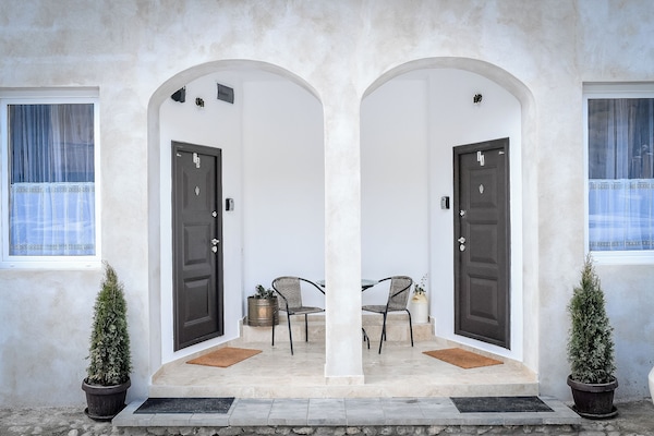 Chambre Double, rez-de-chaussée | Terrasse/Patio