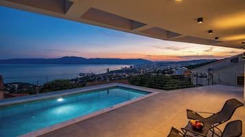 Family Villa, 3 Bedrooms, 2 Bathrooms (Pool Villa Soléa /w Panoramic Sea) | Pool